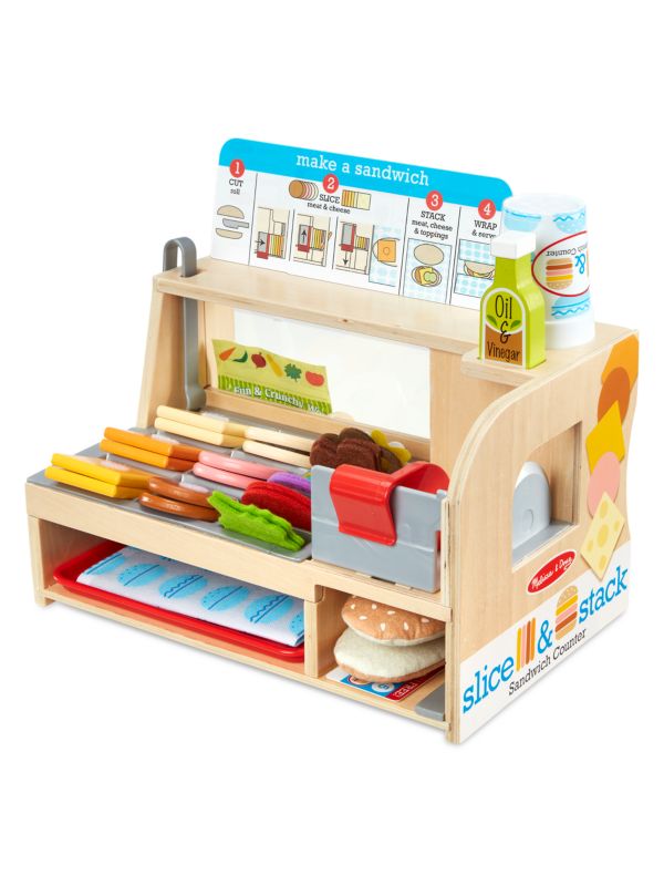 Melissa & Doug Slice & Stack Sandwich Counter